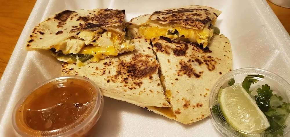Chicken Quesadilla with Jalapenos