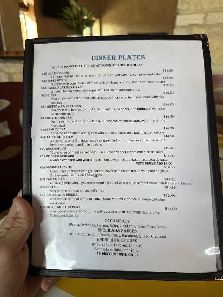 Luna's Tamales Menu image 3